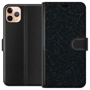 Apple iPhone 11 Pro Max Musta Lompakkokotelo Himlakroppar