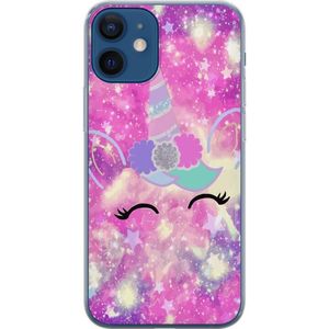 Apple iPhone 12  Läpinäkyvä Puhelinkotelo Glad Enhörning