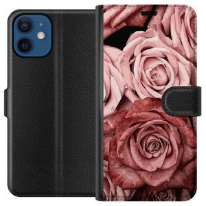 Apple iPhone 12 mini Musta Lompakkokotelo Rosmönster