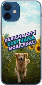Design dit eget Apple iPhone 12 mini Gennemsigtig cover