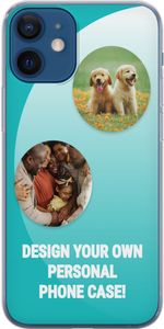 Suunnittele omat Apple iPhone 12 mini Läpinäkyvä kuori