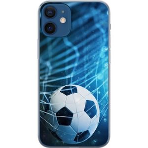 Apple iPhone 12 mini Läpinäkyvä Puhelinkotelo Fotboll