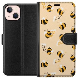 Apple iPhone 13 Musta Lompakkokotelo Humlor