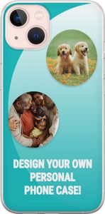 Design dit eget Apple iPhone 13 Gennemsigtig cover