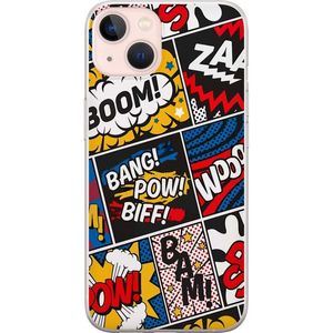 Apple iPhone 13 Gjennomsiktig Telefondeksel Tecknat Boom!