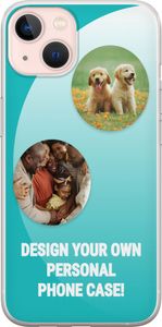 Design ditt eget Apple iPhone 13 mini Gjennomsiktig deksel