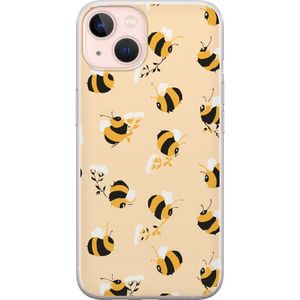 Apple iPhone 13 mini Gjennomsiktig Telefondeksel Humlor