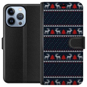 Apple iPhone 13 Pro Svart Plånboksfodral Tomtens Team