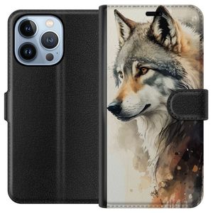 Apple iPhone 13 Pro Sort Tegnebogsetui Varg