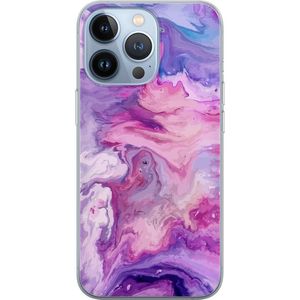 Apple iPhone 13 Pro Transparent Mobilskal Marmor