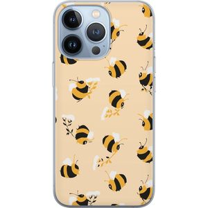 Apple iPhone 13 Pro Transparent Mobilskal Humlor