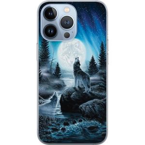 Apple iPhone 13 Pro Transparent Mobilskal Varjar på natten