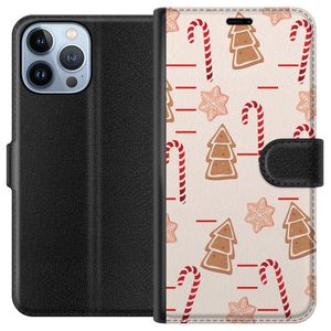 Apple iPhone 13 Pro Max Svart Plånboksfodral Julens Godisglädje