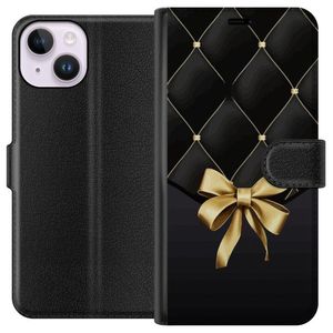 Apple iPhone 14 Sort Tegnebogsetui Elegant Rosett