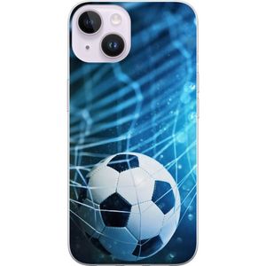 Apple iPhone 14 Gjennomsiktig Telefondeksel Fotboll