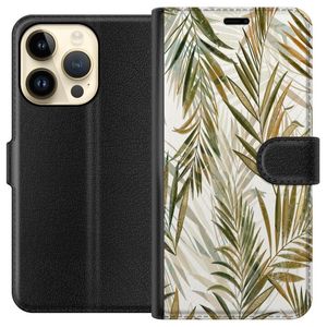 Apple iPhone 14 Pro Svart Plånboksfodral Magisk plats