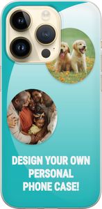 Designa ditt eget Apple iPhone 14 Pro Genomskinligt Skal