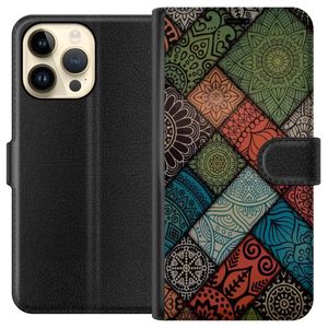 Apple iPhone 14 Pro Max Musta Lompakkokotelo Eterisk Elegans