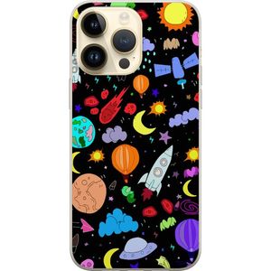 Apple iPhone 14 Pro Max Transparent Mobilskal Rymden