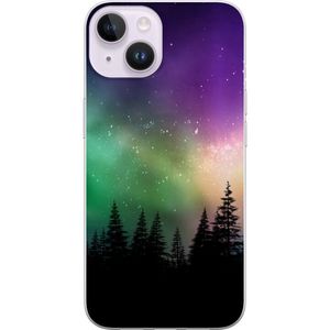 Apple iPhone 15 Gjennomsiktig Telefondeksel Norrsken