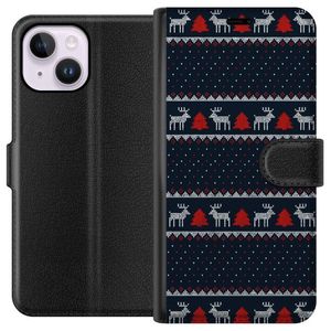 Apple iPhone 15 Plus Svart Plånboksfodral Tomtens Team