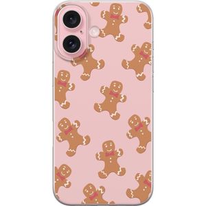 Apple iPhone 16 Läpinäkyvä Puhelinkotelo Pepparkaksgubbe