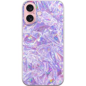 Apple iPhone 16 Läpinäkyvä Puhelinkotelo Glitter