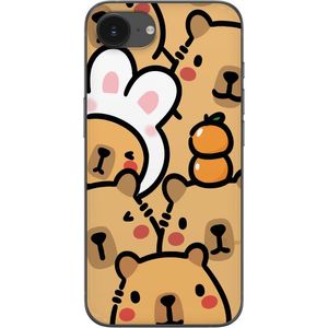 Apple iPhone 16e Transparent Mobilskal Kapivara