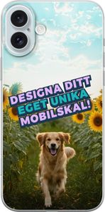 Designa ditt eget Apple iPhone 16 Plus Genomskinligt Skal