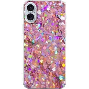 Apple iPhone 16 Plus Läpinäkyvä Puhelinkotelo Glitter