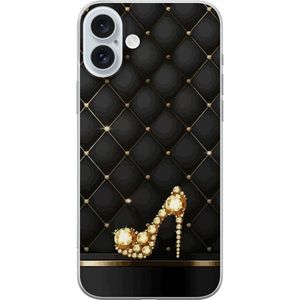 Apple iPhone 16 Plus Läpinäkyvä Puhelinkotelo Lyxig Sko