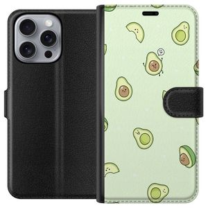 Apple iPhone 16 Pro Max Sort Tegnebogsetui Avokado