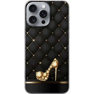 Apple iPhone 16 Pro Max Läpinäkyvä Puhelinkotelo Lyxig Sko