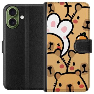 Apple iPhone 17 Sort Tegnebogsetui Kapivara