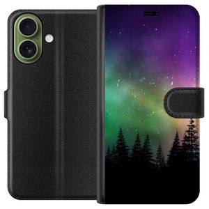 Apple iPhone 17 Musta Lompakkokotelo Norrsken