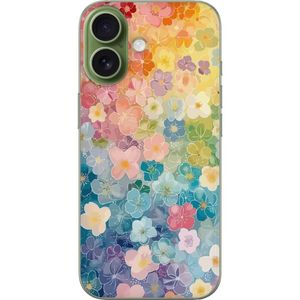 Apple iPhone 17 Läpinäkyvä Puhelinkotelo Miniatyrblommor