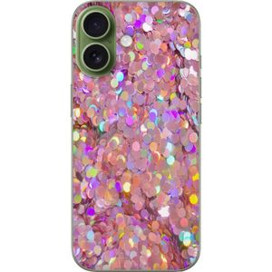 Apple iPhone 17 Läpinäkyvä Puhelinkotelo Glitter