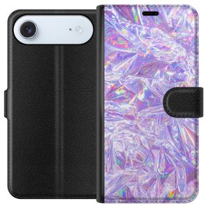 Apple iPhone 17 Air Svart Plånboksfodral Glitter