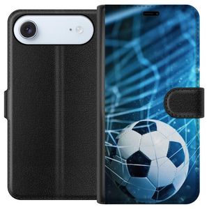 Apple iPhone 17 Air Svart Plånboksfodral Fotboll