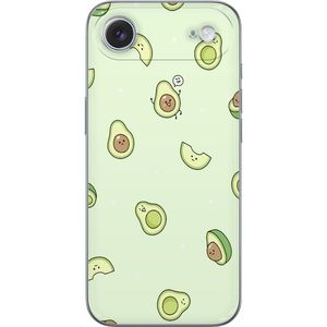 Apple iPhone 17 Air Gjennomsiktig Telefondeksel Avokado