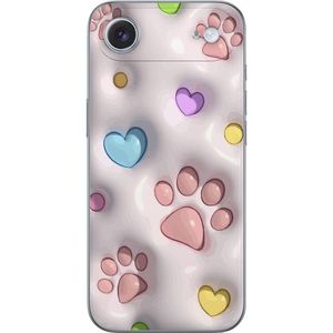 Apple iPhone 17 Air Läpinäkyvä Puhelinkotelo Fluffiga Tassar