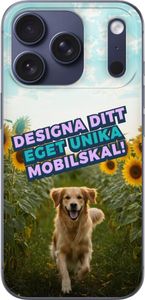 Design ditt eget Apple iPhone 17 Pro Gjennomsiktig deksel