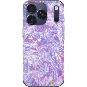 Apple iPhone 17 Pro Gennemsigtigt Telefoncover Glitter