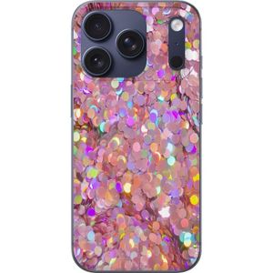 Apple iPhone 17 Pro Gennemsigtigt Telefoncover Glitter