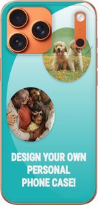 Suunnittele omat Apple iPhone 17 Pro Max Läpinäkyvä kuori