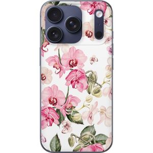 Apple iPhone 18 Pro Puhelinkotelo Rosa blommor