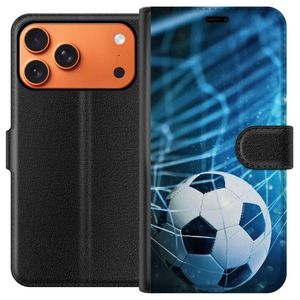 Apple iPhone 18 Pro Max Musta Lompakkokotelo Fotboll
