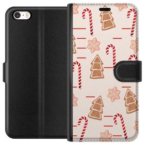 Apple iPhone 5 Svart Plånboksfodral Julens Godisglädje