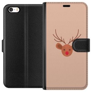 Apple iPhone 5 Svart Plånboksfodral Ren Julkänsla