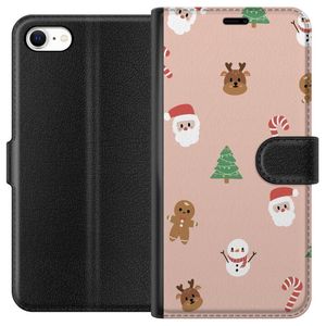 Apple iPhone 6 Svart Plånboksfodral Klassisk Julfest